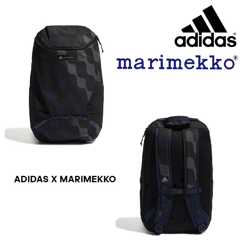 adidas アディダス『adidas X MARIMEKKO』マリメッコ DESIGNED FOR TRAINING バックパック コラボバックパック（HH7085：マルチカラー/ブラック/カレッジネイビー/ブラック）リュック ジム 部活 合宿 遠征 旅行 移動 通勤 通学 マルチスポーツ スポーツバッグ タウンユース