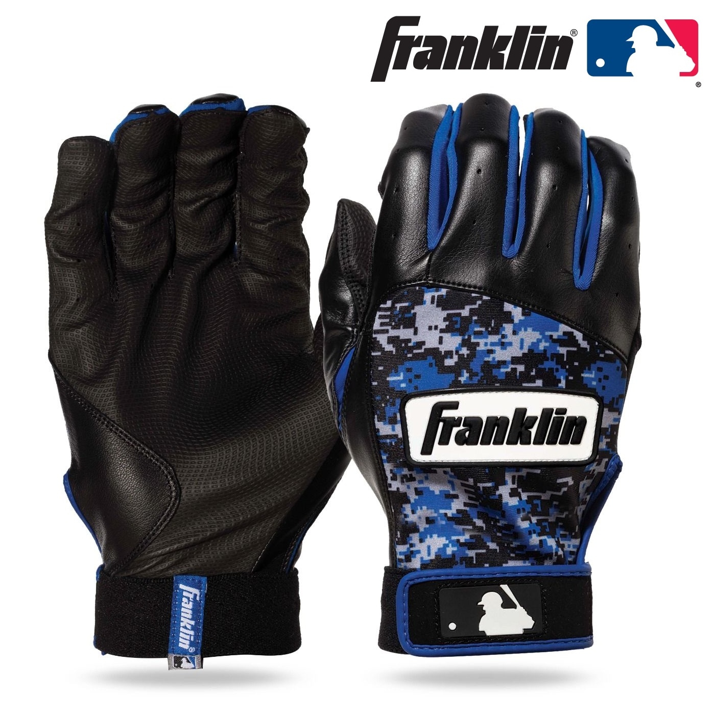 フランクリン DIGITEK BATTING GLOVES（デジテックバッティンググローブ）デジカモ デジタル迷彩 バッティンググローブ 手袋（両手）21059 カモ バッテ バッティング手袋 バッティンググラブ MLB NPB メジャー メジャーリーグ選手 プロ野球選手 打者用 打者用手袋