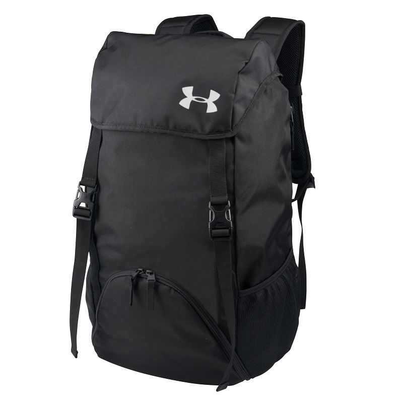 【お取り寄せ商品：約5～10日】チーム専用：アンダーアーマー：UAチームバックパック 1342587 underarmour：リュック黒