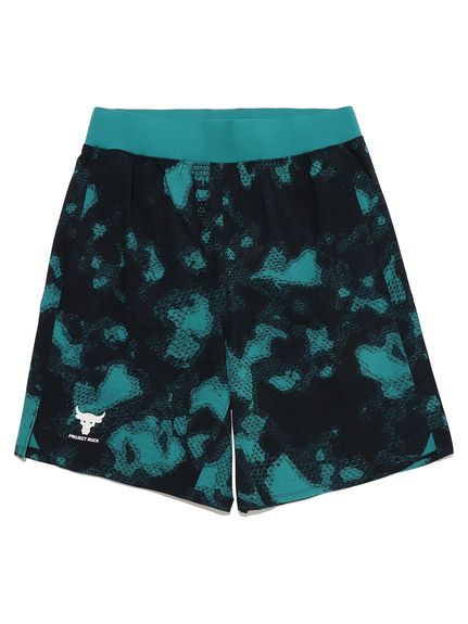 UA PJT ROCK PRINTED WVN SHORT