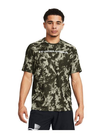 UA TECH ABC CAMO SS