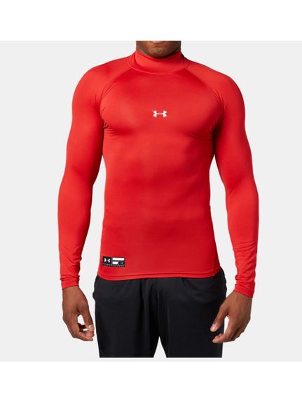 UA HG ARMOUR COMP LS MOCK PK