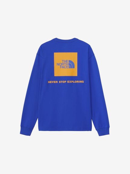 L/S Back Square Logo Tee (ロングスリーブバックスクエアロゴティー)